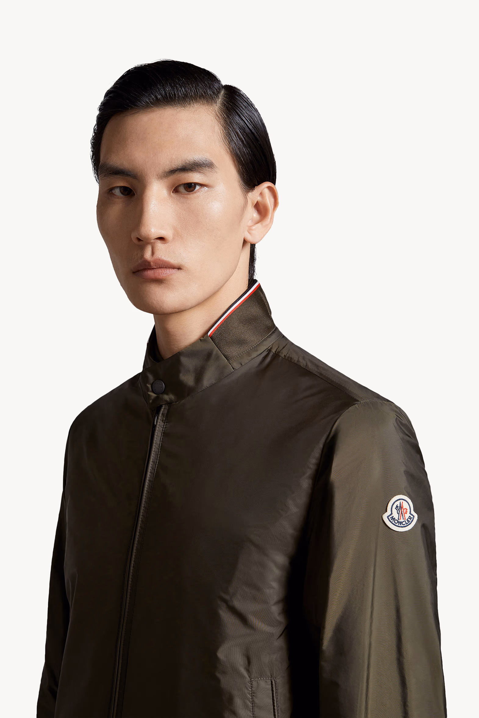 Veste Imperméable Reppe Hommes Vert Foncé Moncler 4